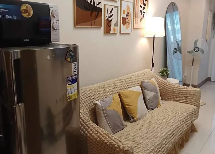 Coast Residences Furnished 1 Bedroom With Balcony With Free Wifi And Netflix مانيلا